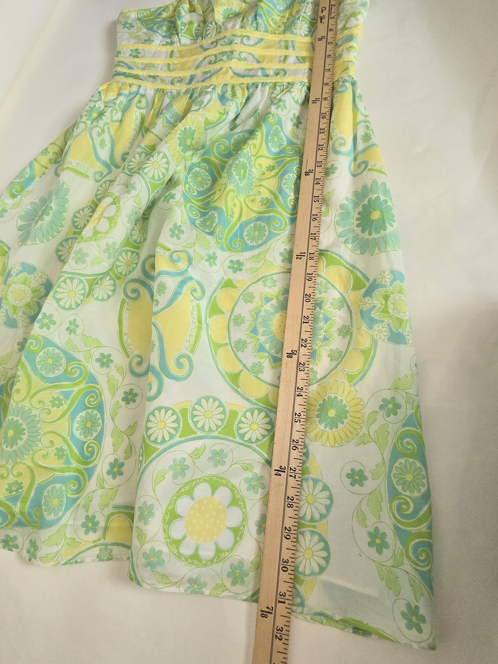 Lilly Pulitzer Katrina Dress White Label Fountain of Youth Cottagecore  Size 4 - Picture 10 of 14